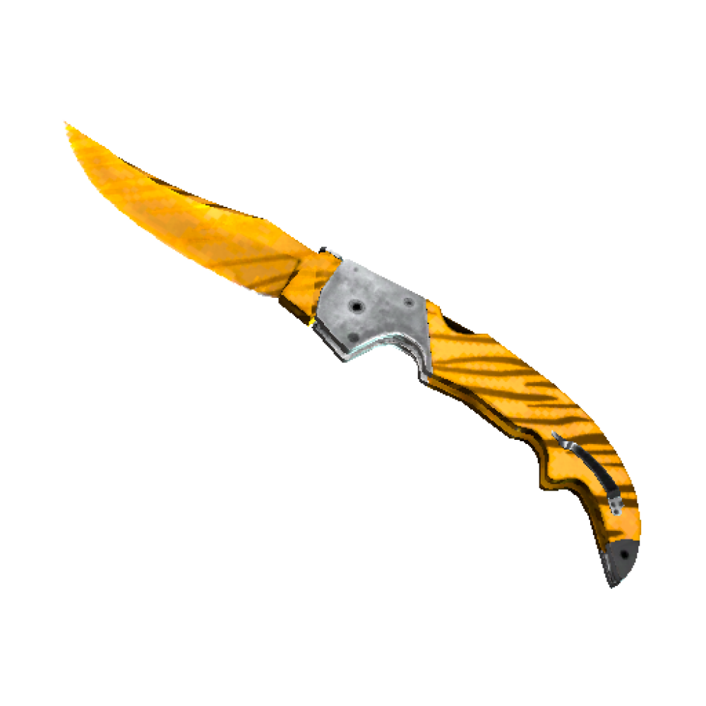 Falchion Knife | Tiger Tooth  (Factory New)