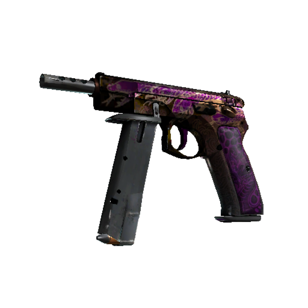 StatTrak™ CZ75-Auto | Xiangliu  (Battle-Scarred)