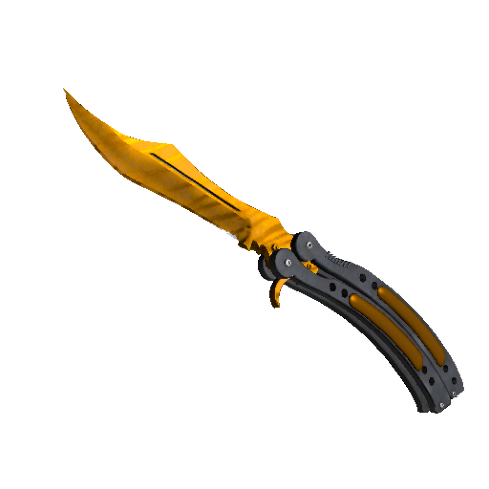 StatTrak™ Butterfly Knife | Tiger Tooth  (Factory New)