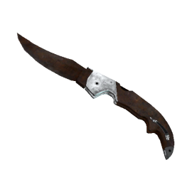 Falchion Knife | Rust Coat  (Battle-Scarred)