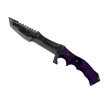 Huntsman Knife | Ultraviolet  (Battle-Scarred)