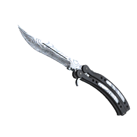 Butterfly Knife | Damascus Steel  (Minimal Wear)