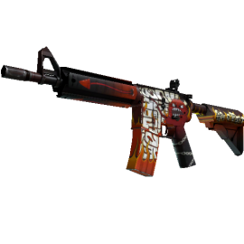 StatTrak™ M4A4 | Hellfire  (Factory New)