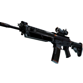 SG 553 | Phantom  (Battle-Scarred)