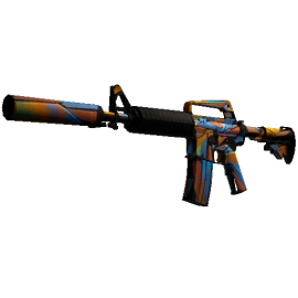 M4A1-S | Leaded Glass  (Battle-Scarred)