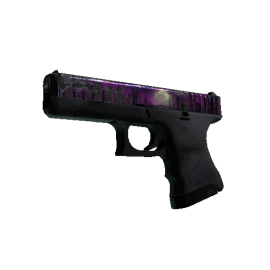 StatTrak™ Glock-18 | Moonrise  (Battle-Scarred)