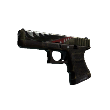 StatTrak™ Glock-18 | Warhawk  (Field-Tested)