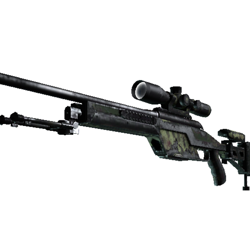 SSG 08 | Lichen Dashed  (Battle-Scarred)