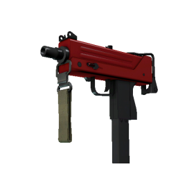 MAC-10 | Candy Apple  (Minimal Wear)