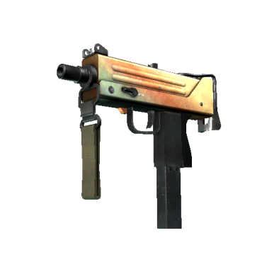 MAC-10 | Amber Fade  (Field-Tested)