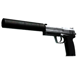 USP-S | Stainless  (Battle-Scarred)