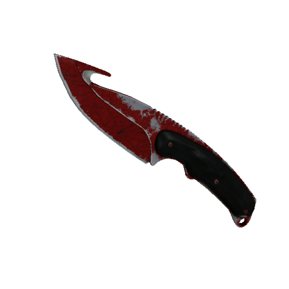 Gut Knife | Crimson Web  (Field-Tested)