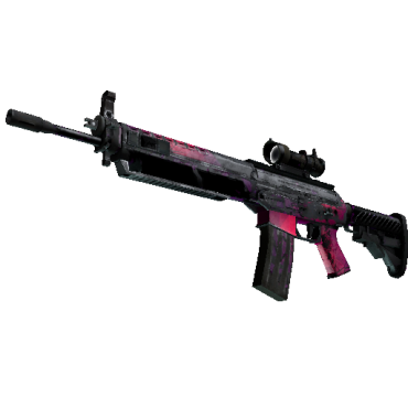 SG 553 | Pulse  (Battle-Scarred)