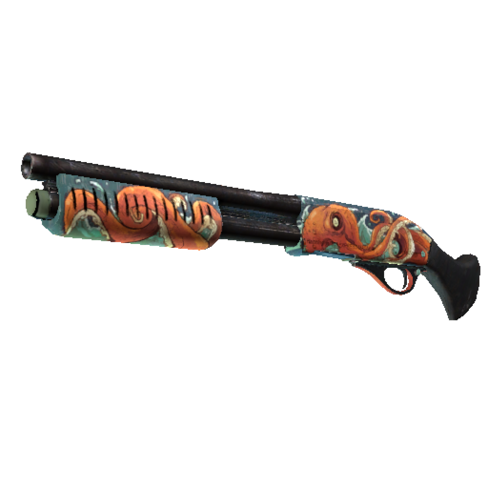 StatTrak™ Sawed-Off | The Kraken  (Minimal Wear)