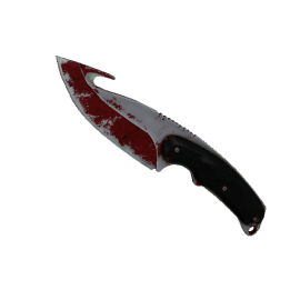 Gut Knife | Crimson Web  (Battle-Scarred)