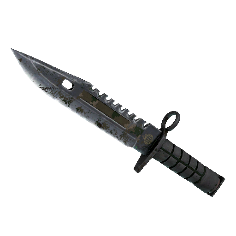 M9 Bayonet | Forest DDPAT  (Battle-Scarred)