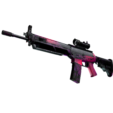 StatTrak™ SG 553 | Pulse  (Well-Worn)